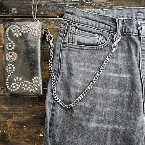 楽天市場】galcia WALLET CHAIN SILVER925 ガルシア ウォレット