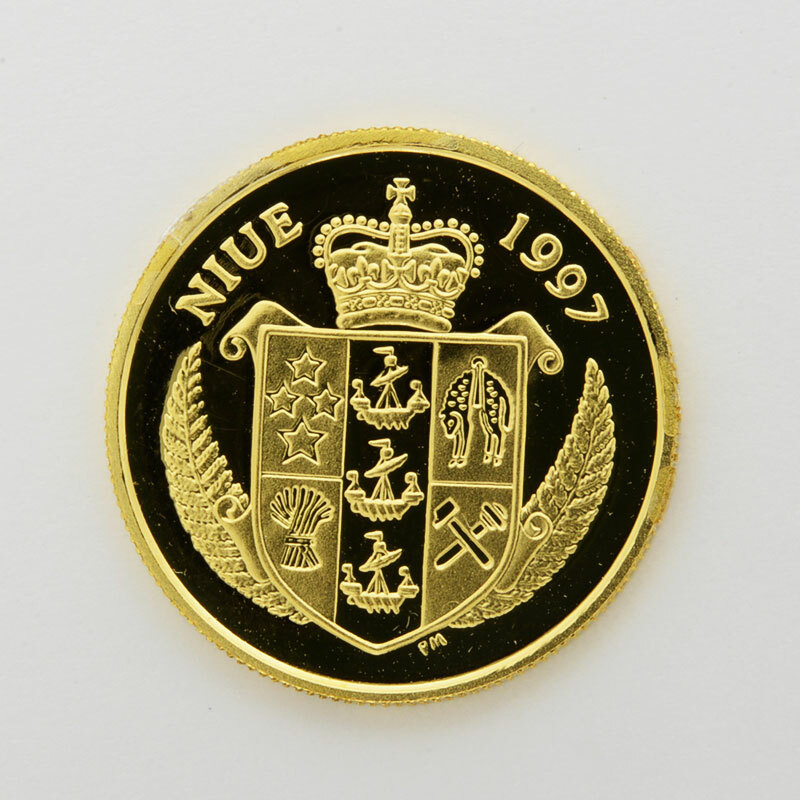 楽天市場】ダイアナ妃 50ドル 金貨 コイン K24 1/10oz 3.1g 【新着