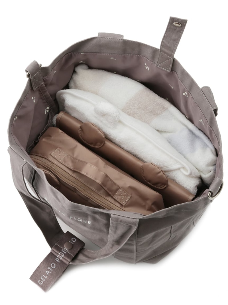 楽天市場】ママバッグ+ショルダーポーチセット gelato pique