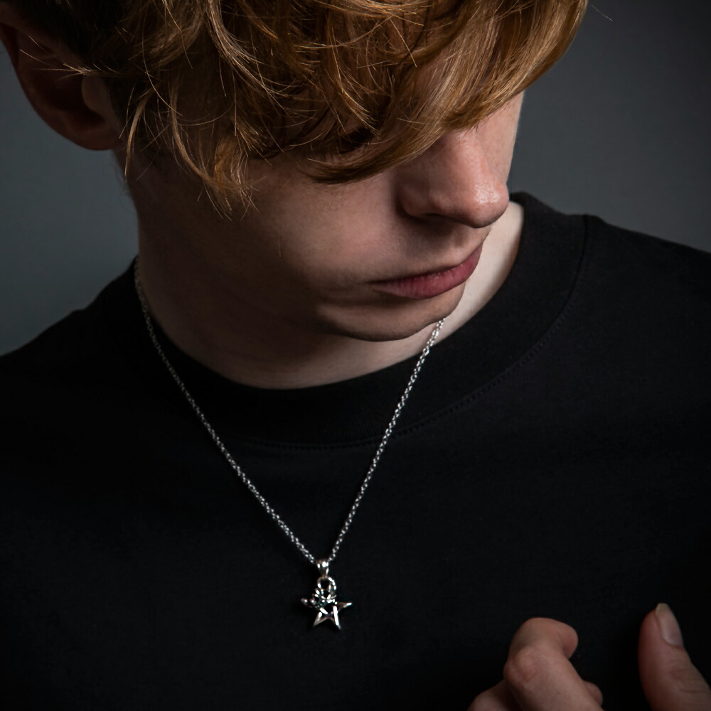 GOSTAR DE FUGAメンズ ネックレス 星 スター お兄系 ギャル男 GOSTAR