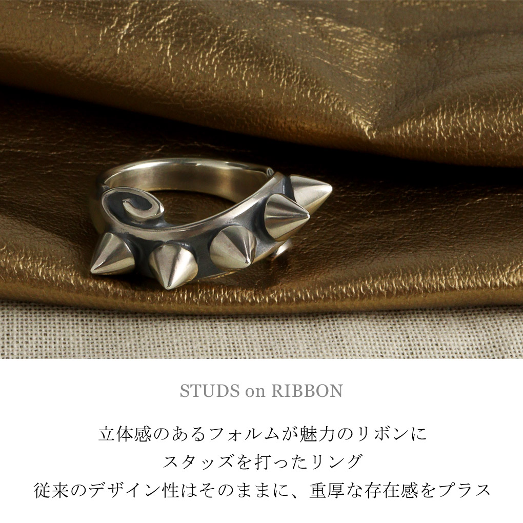 楽天市場】RAT RACE ラットレース スタッズ オン リボン M リング 指輪