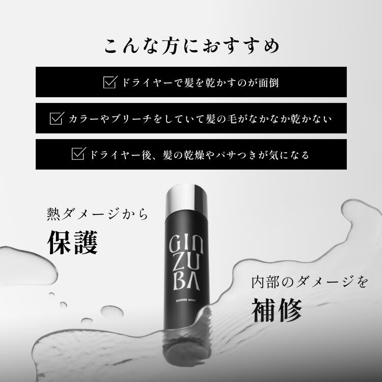楽天市場】【GINZUBA公式】オリジナルセット パワーミスト& 3ステップ