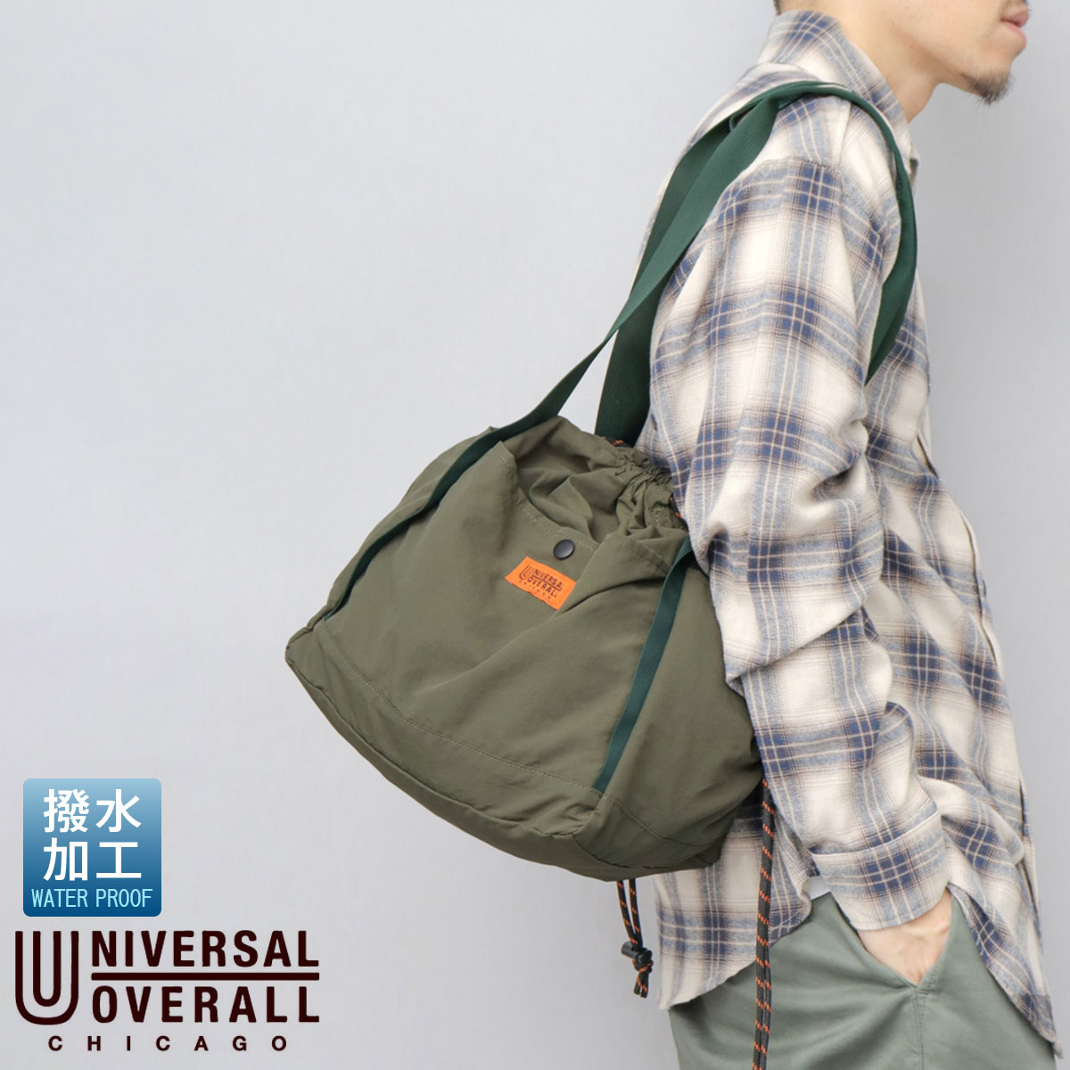 楽天市場】ユニバーサルオーバーオール トートバッグ 巾着バッグ