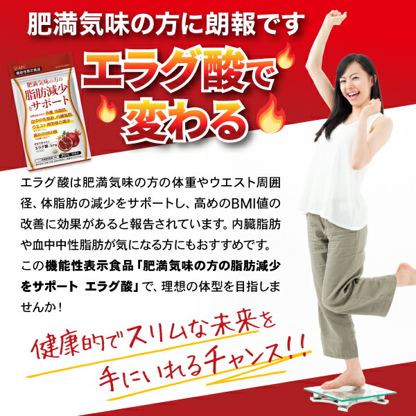 楽天市場】ダイエットサプリ 肥満気味の方の脂肪減少をサポートする