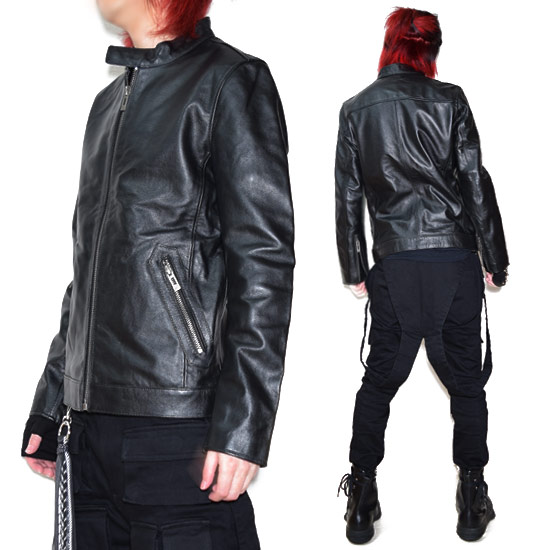 楽天市場】ライダースジャケット メンズ 本革 レザー ライダース