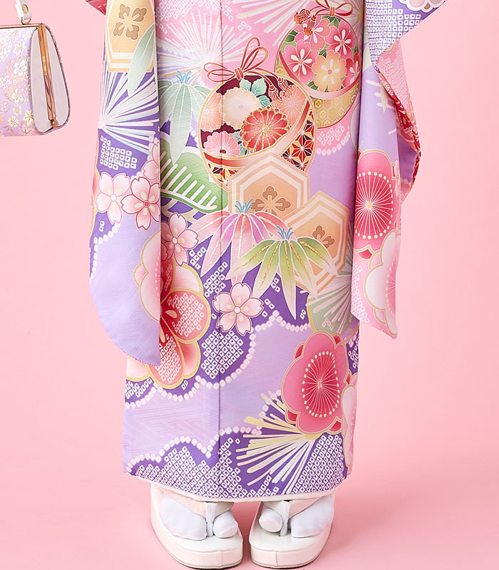 楽天市場】七五三 753 着物 7歳 女の子 四つ身着物 単品 式部浪漫