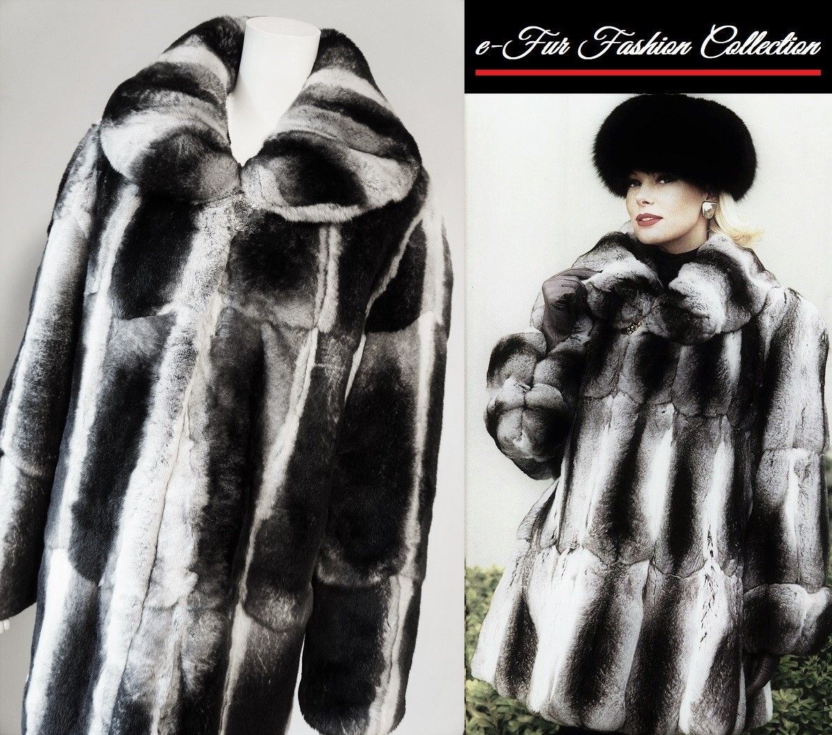 楽天市場】柔らかなリアルファーコート チンチラレッキス毛皮コート