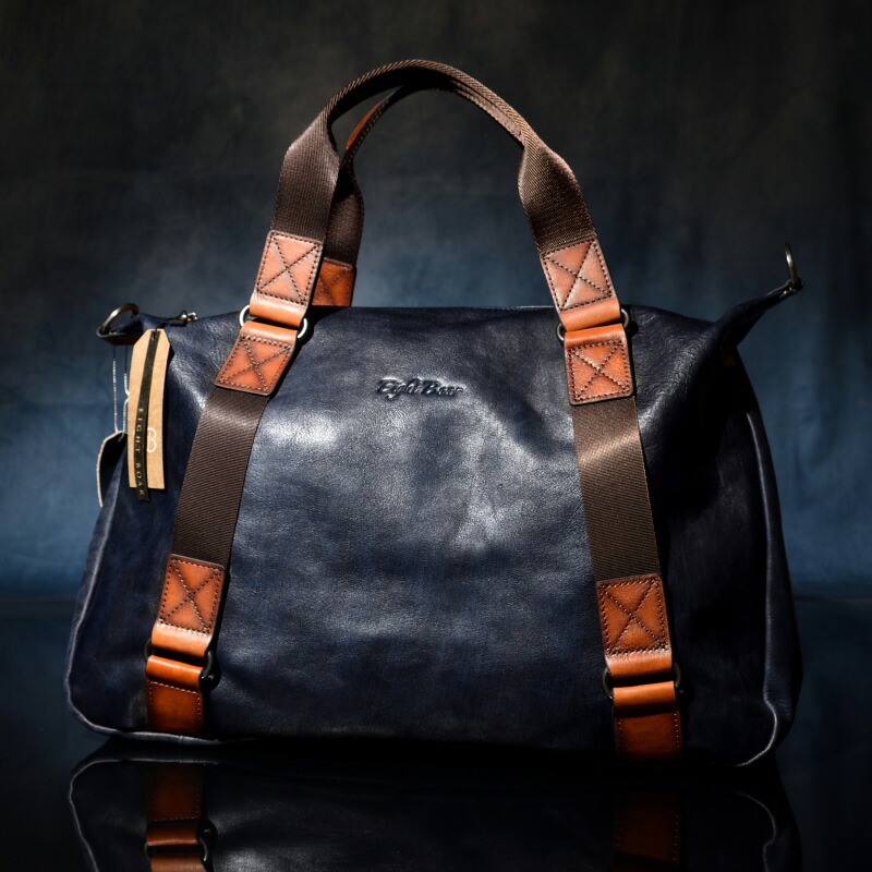 楽天市場】本革 ボストンバッグ 牛本革 ムラ染め Garpas 一人用