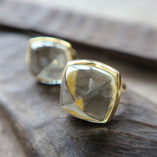 楽天市場】sign グリーンアメジスト 大粒リング 天然石リング シルバー