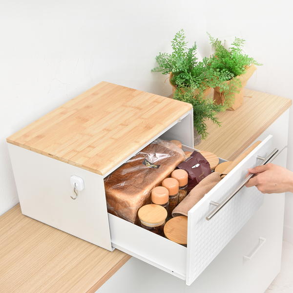 楽天市場】ブレッドケース パンケース（整理ボックス｜キッチン整理