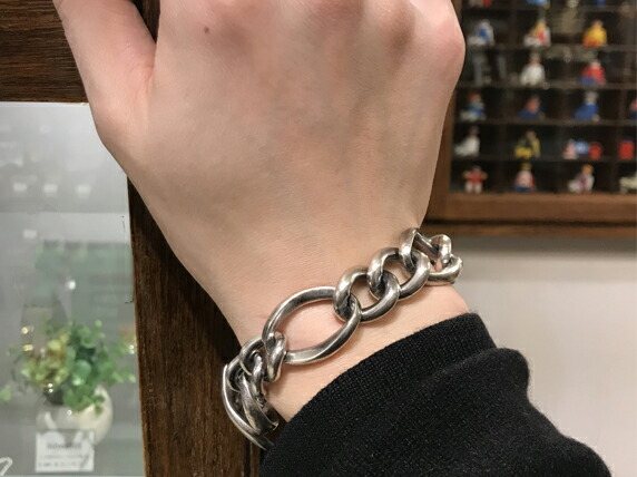 楽天市場】シルバー925製 / ツイステッド ヘビーフィガロチェーン