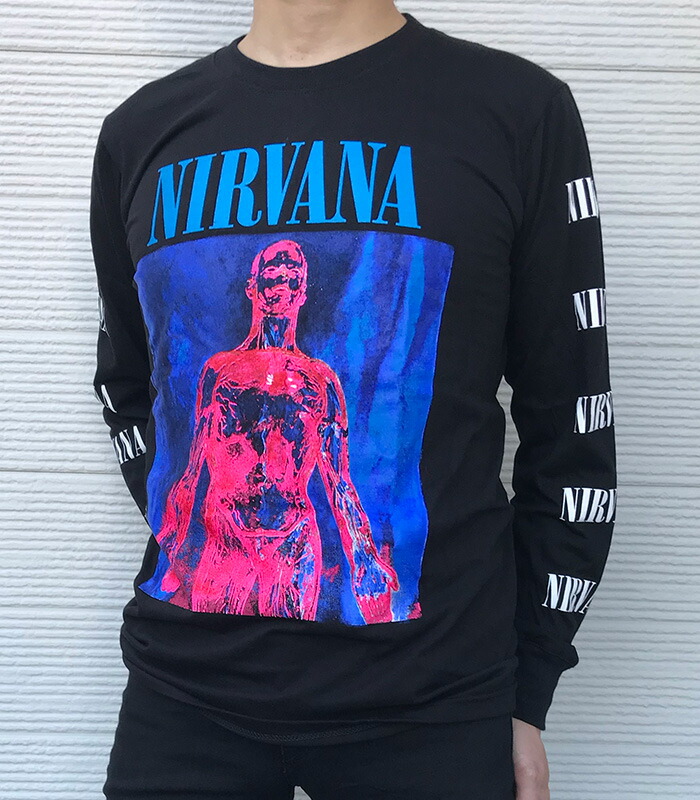 楽天市場】NIRVANA Tシャツ ニルバーナ ニルヴァーナ ロンT 長袖