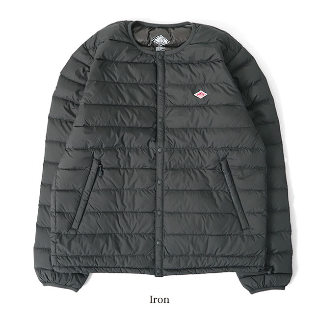 楽天市場】DANTON ダントン クルーネック インナーダウンジャケット DT