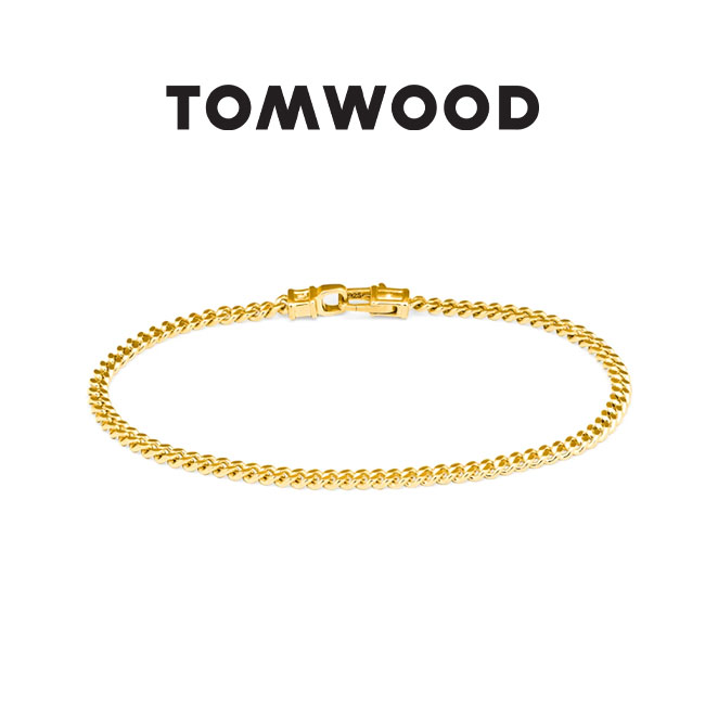 楽天市場】TOMWOOD トムウッド Curb Bracelet M Gold ゴールド