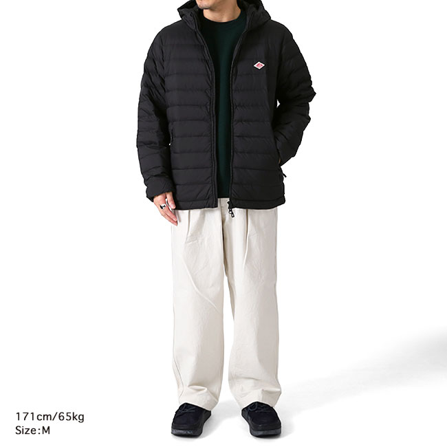 楽天市場】DANTON ダントン ナイロンタフタ フード付き ライトダウン