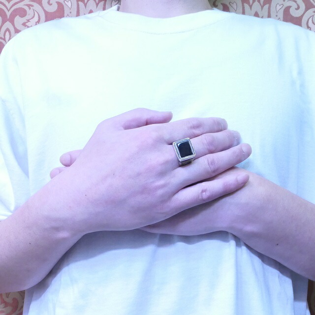 楽天市場】Tuareg Silver(トゥアレグ シルバー)オニキス 印台