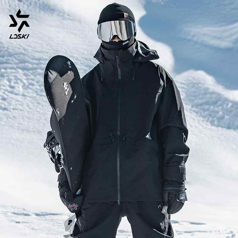 デサント スノーウェア メンズ L 上下セット スキー スノーボード