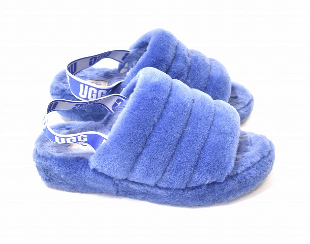 楽天市場】【中古】 UGG (アグ) FLUFF YEAH SLIDE 1095119 サンダル