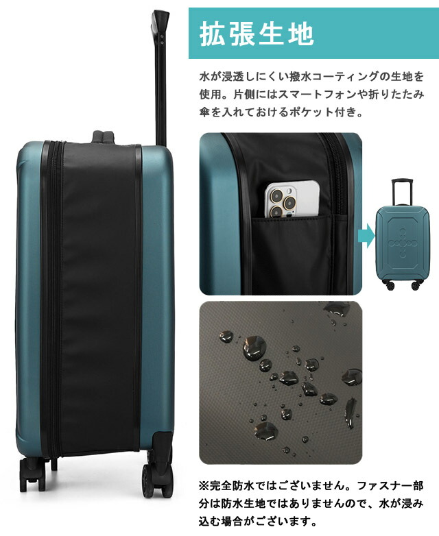 楽天市場】GPT スーツケース 折りたたみ キャリーケース キャリー