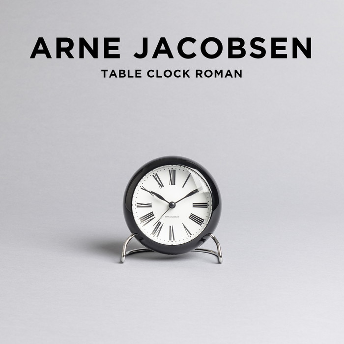 楽天市場】ARNE JACOBSEN TABLE CLOCK ROMAN アルネ ヤコブセン