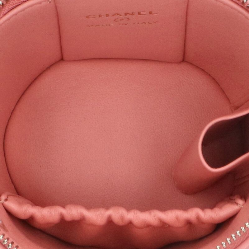 楽天市場】シャネル CHANEL ミニバニティ キルティングレザー