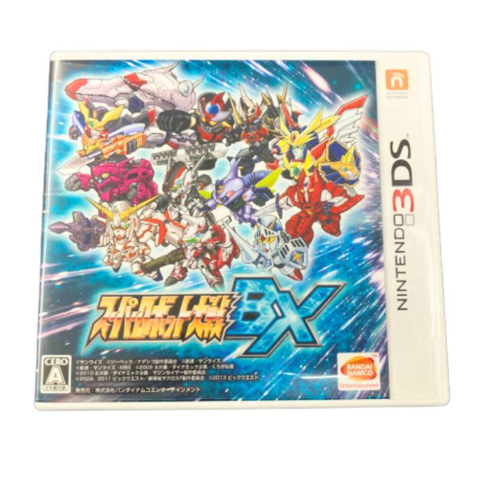 楽天市場】3DS スーパーロボット大戦 BX ソフトのみ 箱取説なし