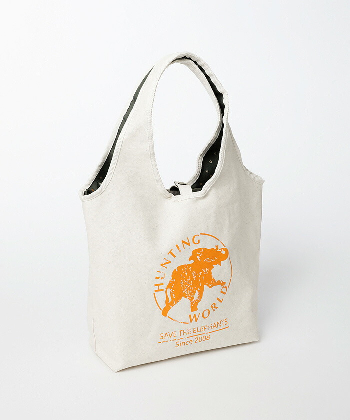 楽天市場】【公式】HUNTING WORLD ボルネオチャリティー[トートバッグM
