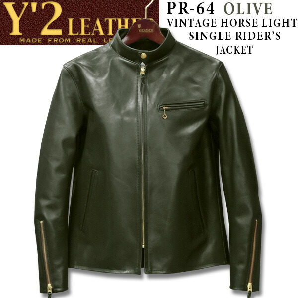 楽天市場】Y'2 LEATHER （ワイツーレザー）VINTAGE HORSE LIGHT SINGLE