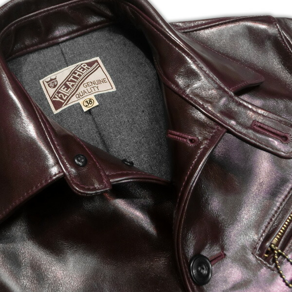 楽天市場】 Y'2 LEATHER （ワイツーレザー）ANILINE HORCE CAR COAT