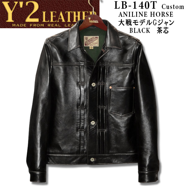 楽天市場】 Y'2 LEATHER （ワイツーレザー）ANILINE HORSE 大戦モデルG