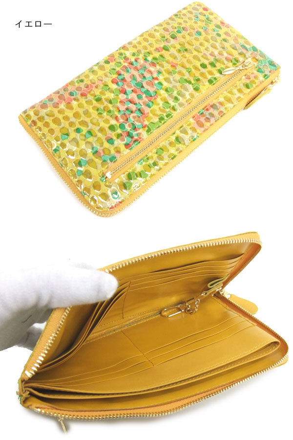 楽天市場】京都 浪速屋 長財布 レディース 本革 レザー L字ファスナー