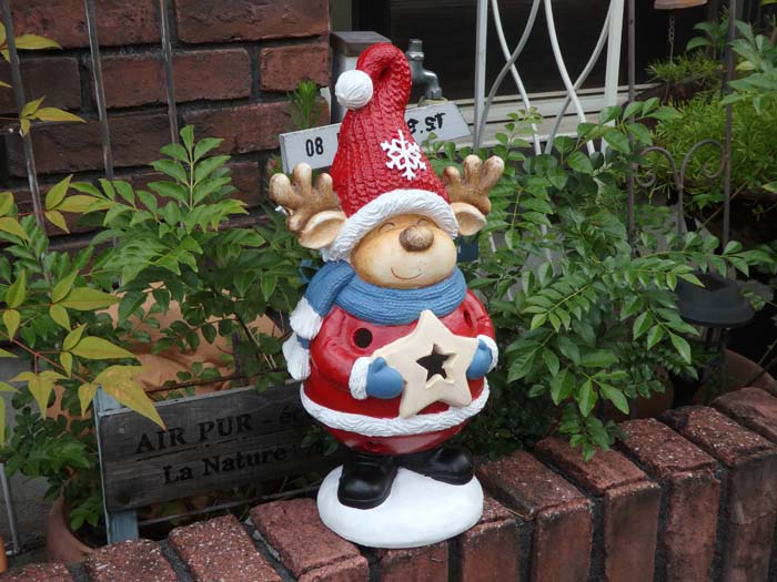 楽天市場】クリスマス ガーデニング ガーデン『トナカイ♪スタンド