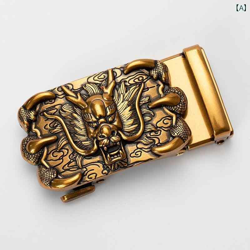 楽天市場】バックル ヘッド 龍 ベルトバックル エンブレム 長方形 四角