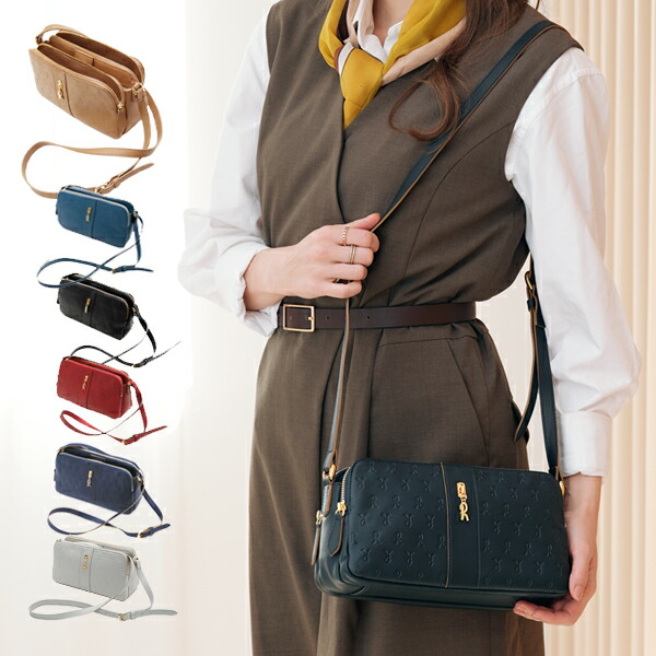 楽天市場】【ロベルタ】新色登場 ポシェット 3ポケット デイリー