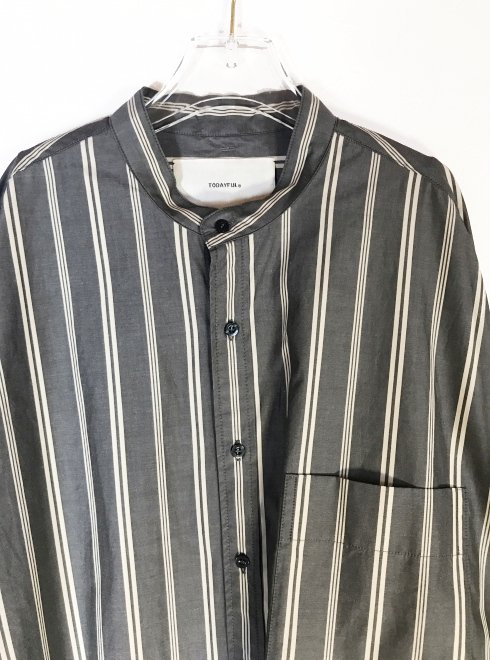 楽天市場】【即日出荷】TODAYFUL トゥデイフル Stripe Over Shirts