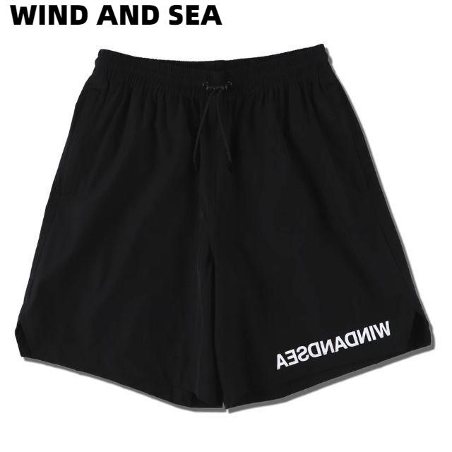 楽天市場】L【WIND AND SEA WDS NYLON SHORTS / BLACK (20S2-PT-01