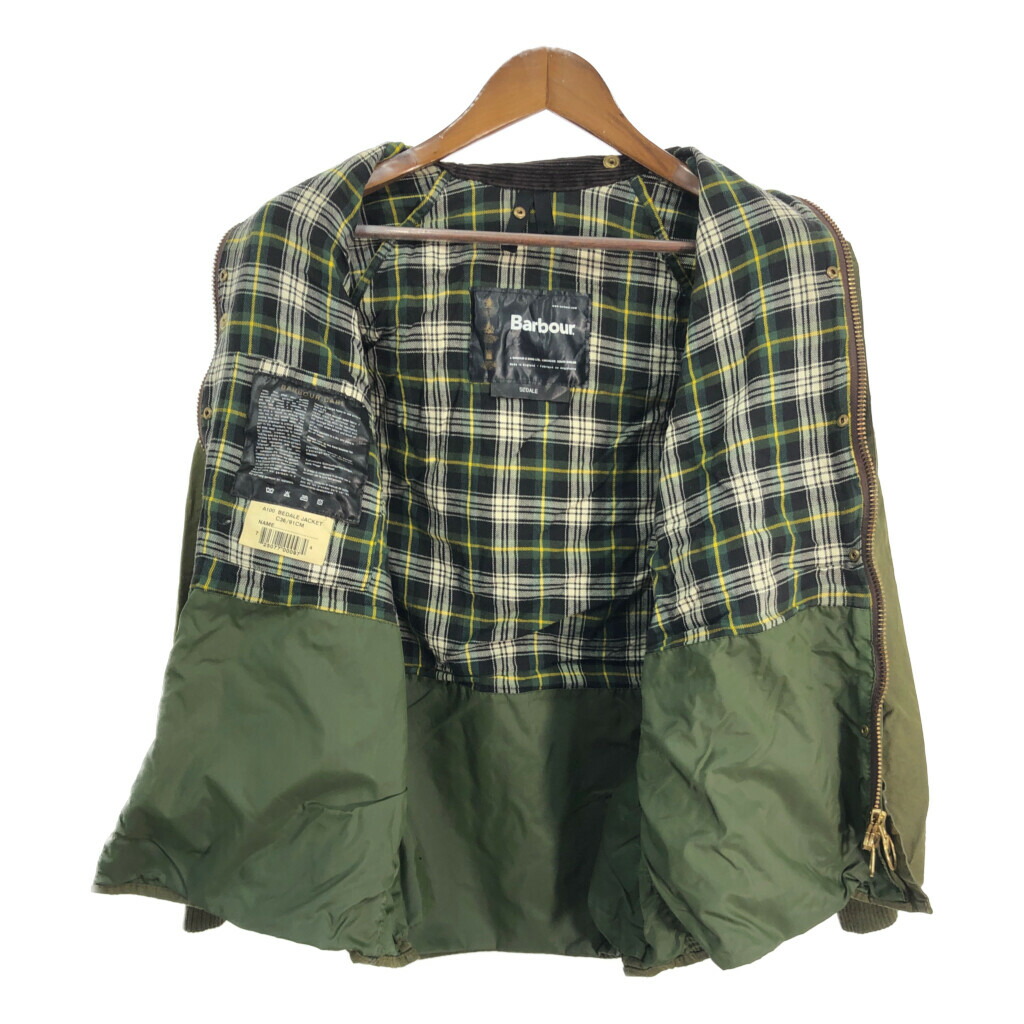 楽天市場】00年代 イングランド製 Barbour バブアー BEDALEビデイル