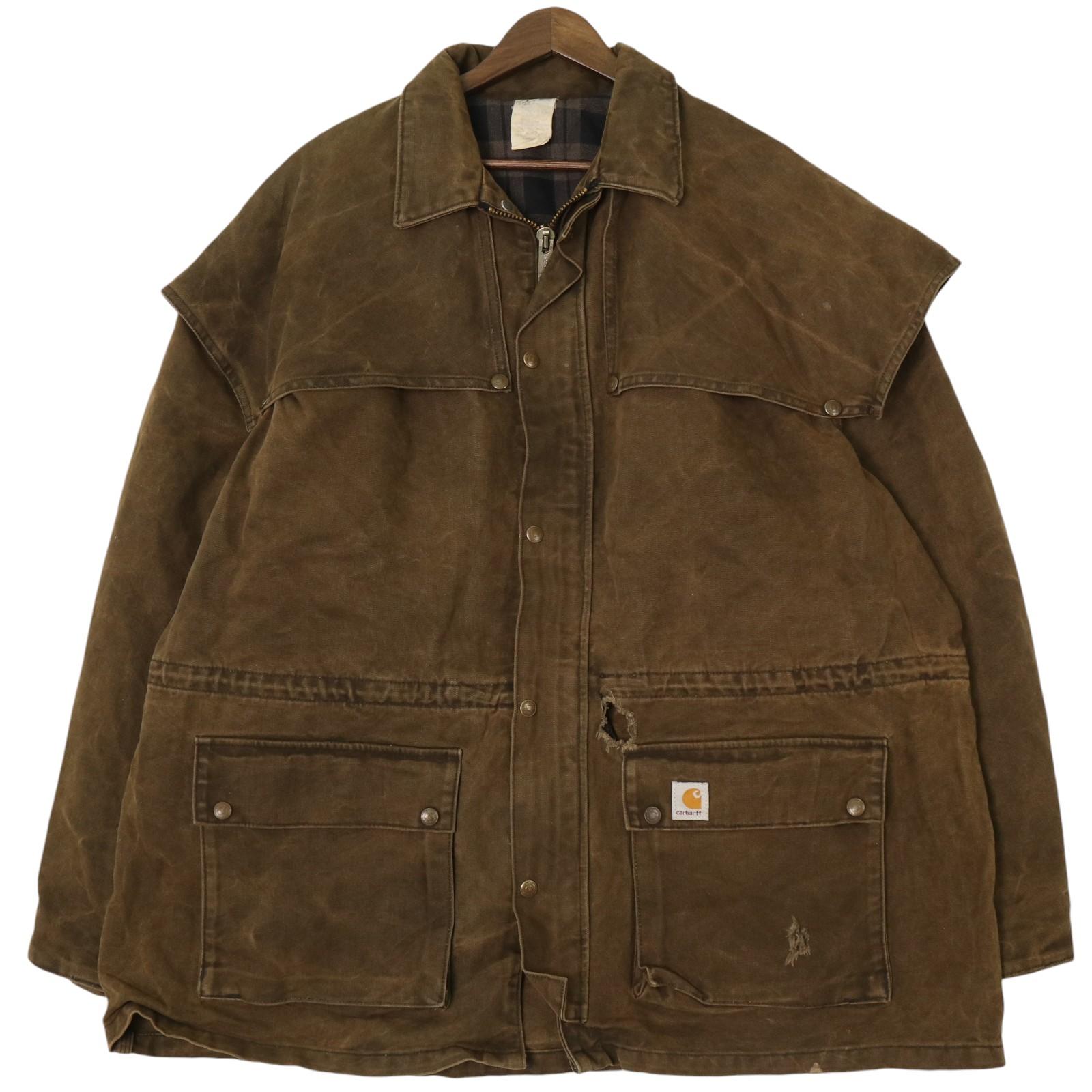 楽天市場】80年代 USA製 Carhartt カーハート アンブレラ ケープダック