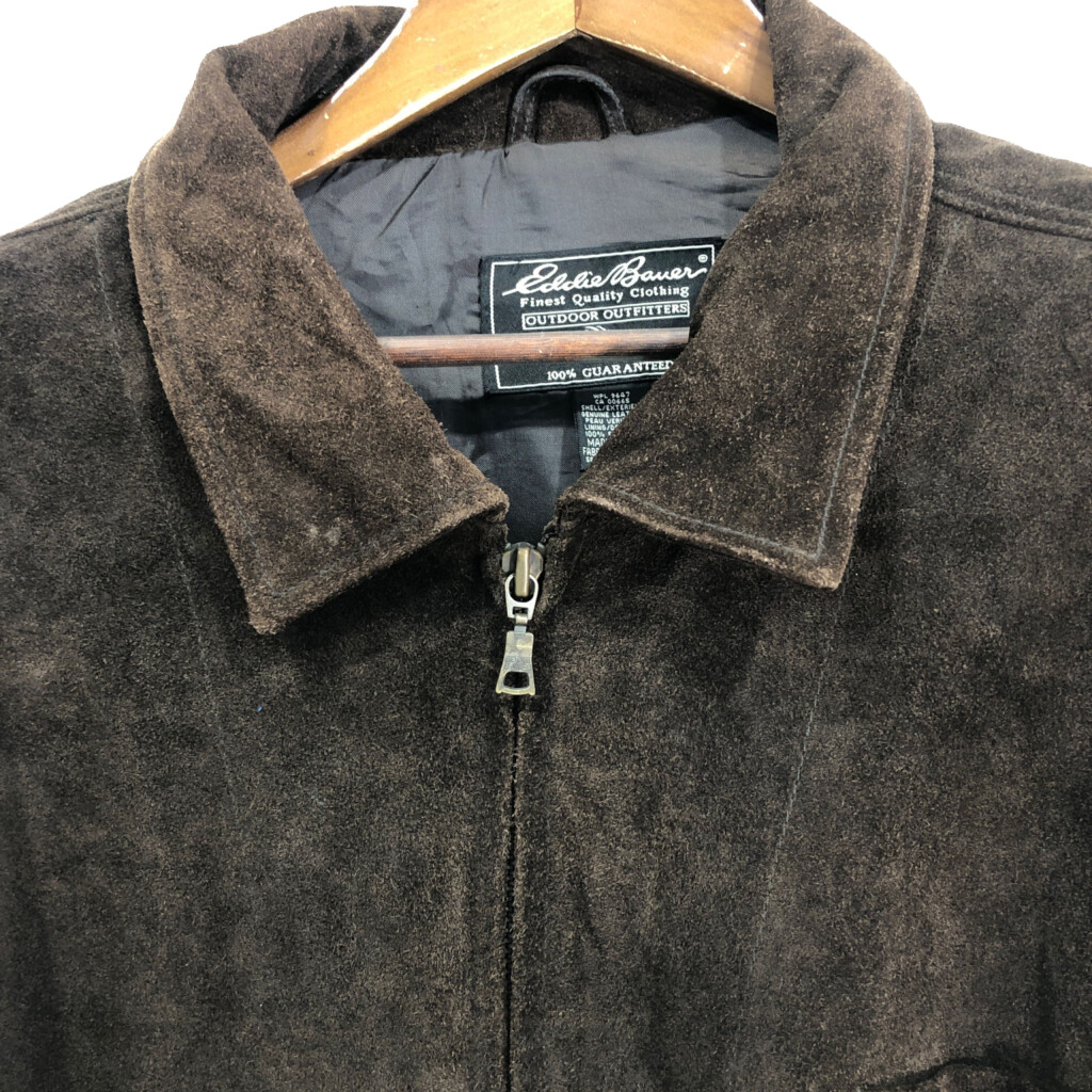 楽天市場】Eddie Bauer エディーバウアー スエードレザージャケット