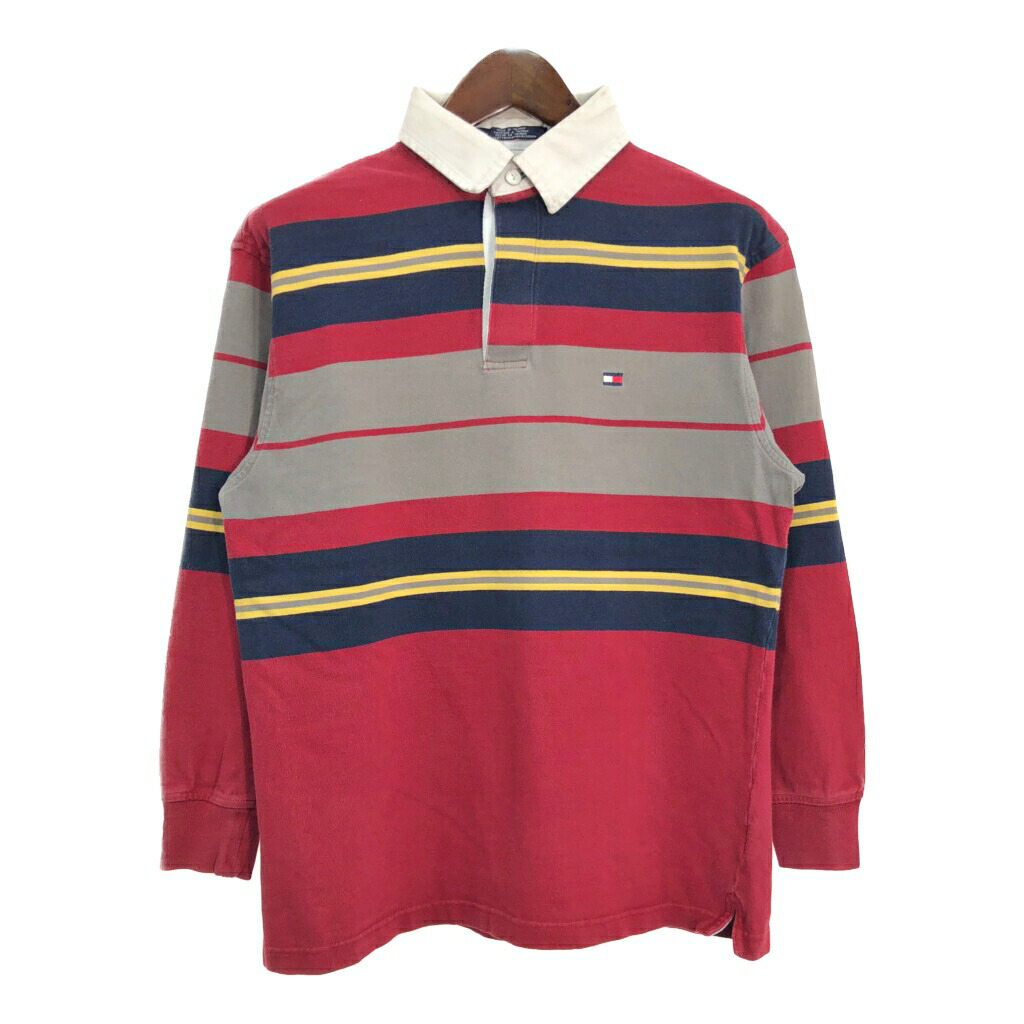 楽天市場】TOMMY HILFIGER トミーヒルフィガー 長袖ポロシャツ ラガー