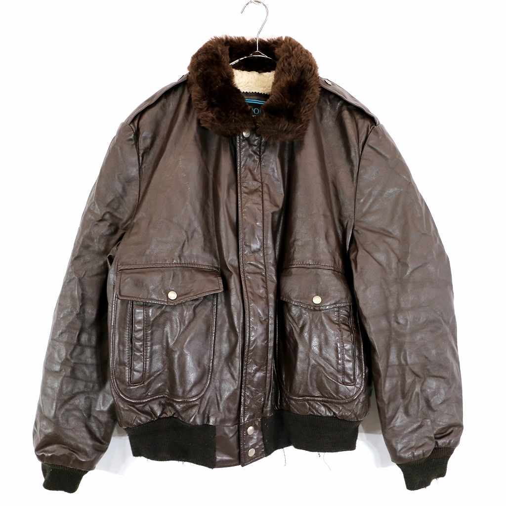 楽天市場】80年代 USA製 COOPER G-1 フライトレザージャケット 防寒