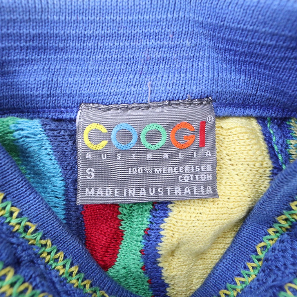楽天市場】90年代 COOGI クージー 3Dニット 丸首 セーター マルチ