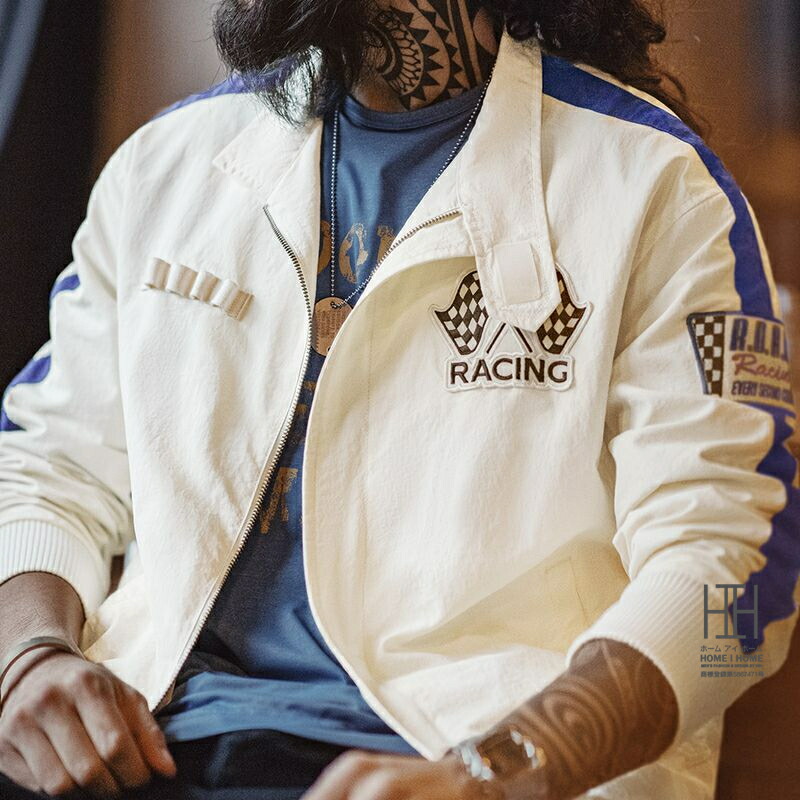 楽天市場】レーシングジャケット（サイズ（S/M/L）M）（メンズ