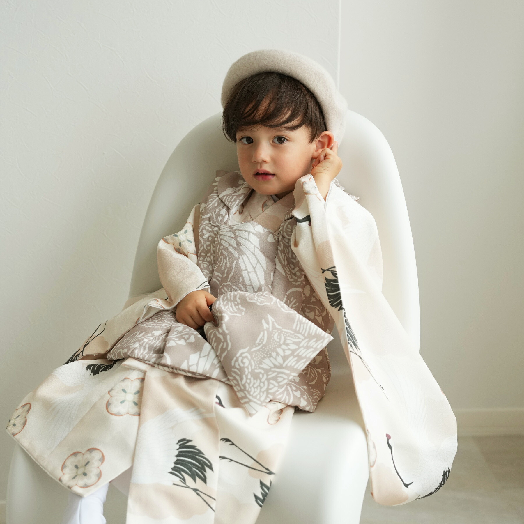 楽天市場】【レンタル】【ひよこ商店 kids 七五三 着物 3歳 男の子