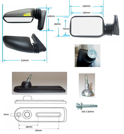 楽天市場】ビタローニ ベビーターボミラー ブラック : ドレスUp