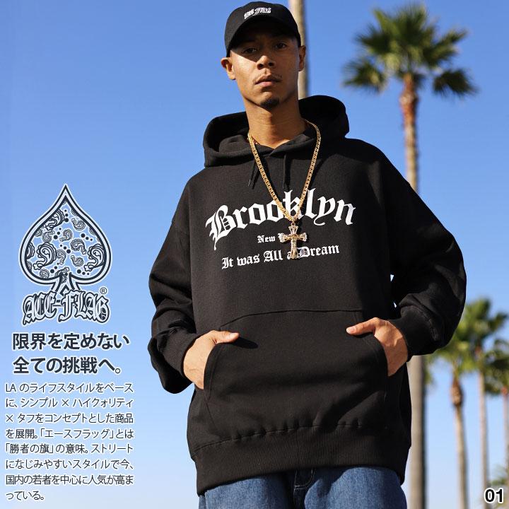 楽天市場】ACEFLAG パーカー ブランド スケボー 長袖 トップス
