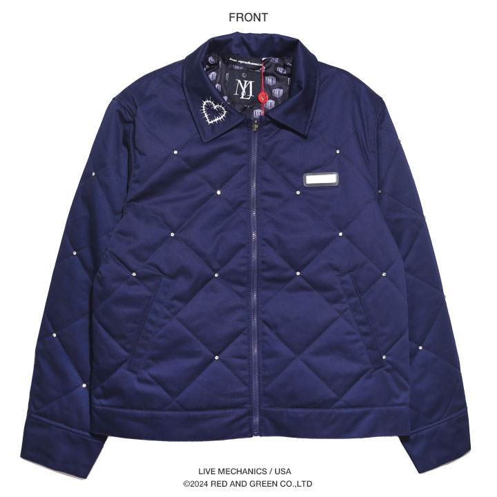 楽天市場】【40%OFF】LIVE MECHANICS アウター キルティング 長袖 中綿