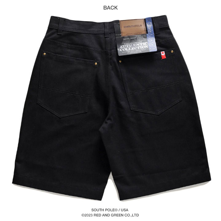 楽天市場】SOUTH POLE ハーフパンツ デニム メンズ 春夏用 黒 白