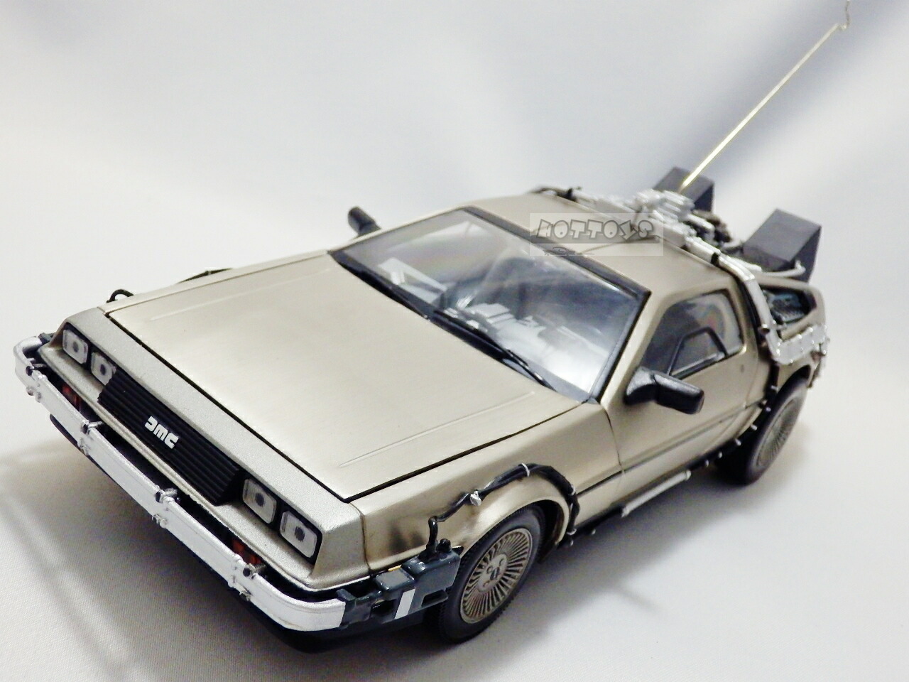 楽天市場】◎1/18 ☆バックトゥザフューチャー PART 1 デロリアン号