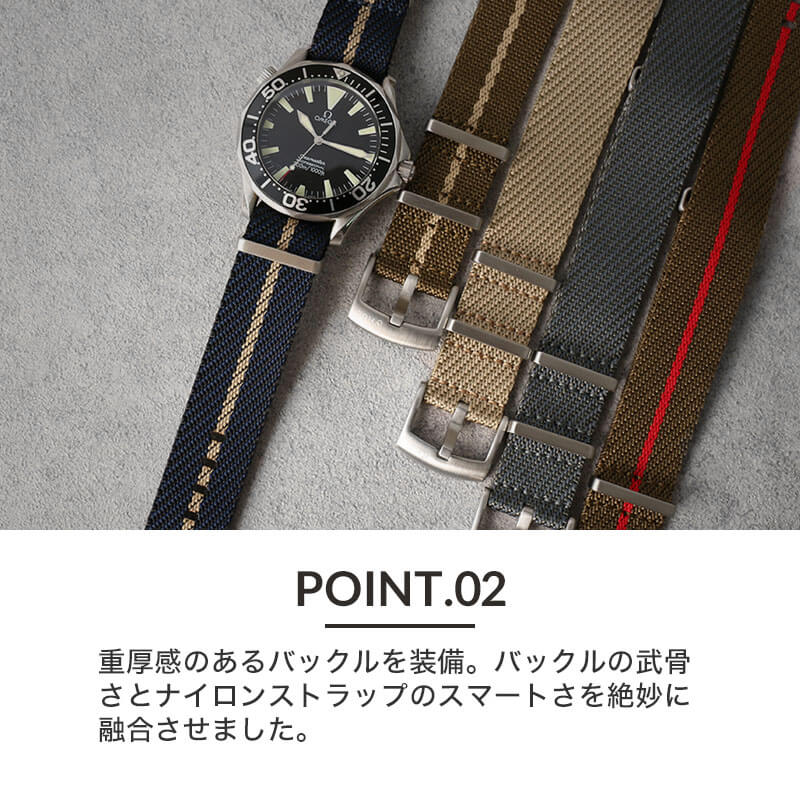 楽天市場】[オメガ OMEGA 対応]MOD PREMIUM NYLON STRAP プレミアム